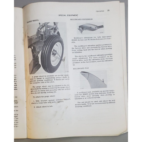 John Deere F345H and F355H Moldboard Plow Operator's Manual - Picture 5 of 6